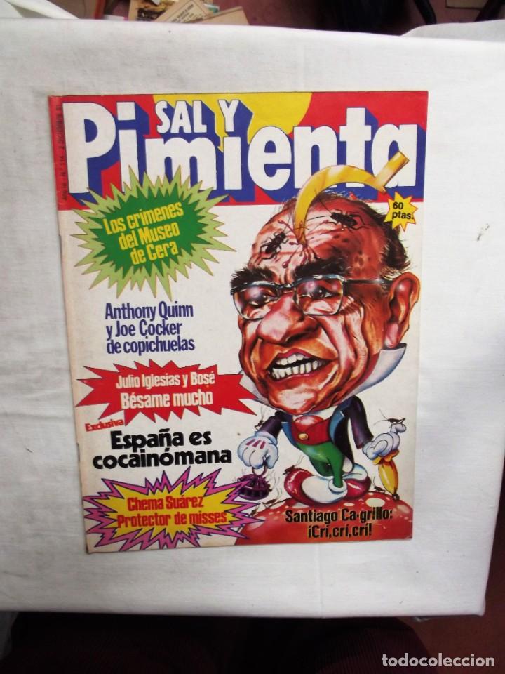 Coleccionismo de revistas y peri&oacute;dicos: REVISTA SAL Y PIMENTA N&ordm; 114 DICIEMBRE DE 1981