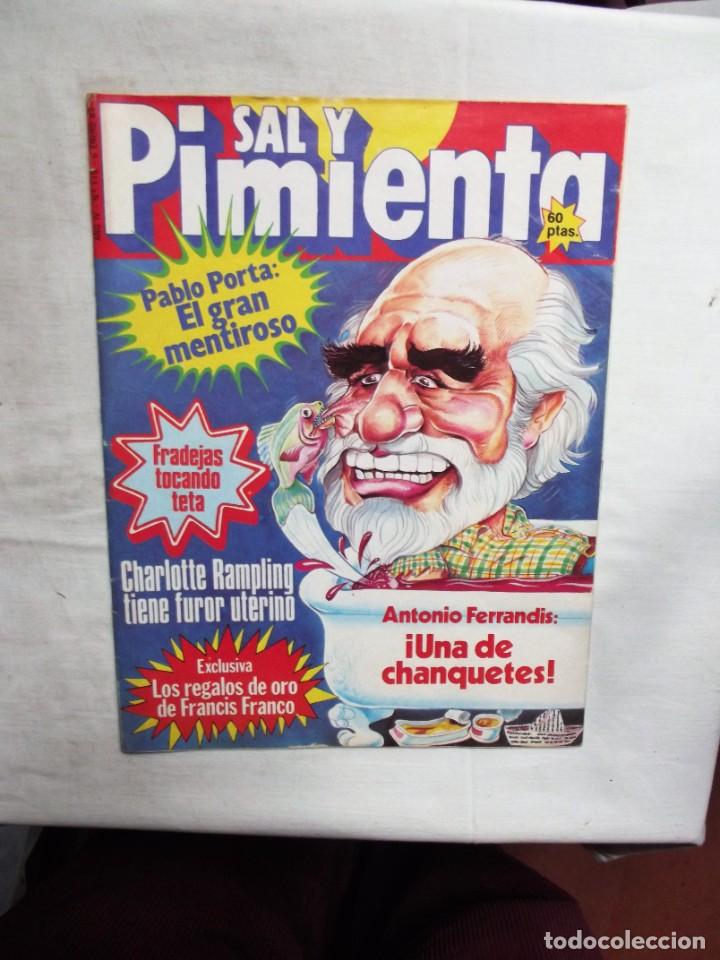 Coleccionismo de revistas y peri&oacute;dicos: REVISTA SAL Y PIMENTA N&ordm; 118 ENERO DE 1982