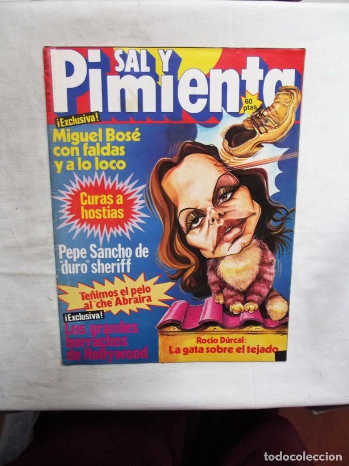 Coleccionismo de revistas y peri&oacute;dicos: REVISTA SAL Y PIMENTA N&ordm; 121 ENERO DE 1982