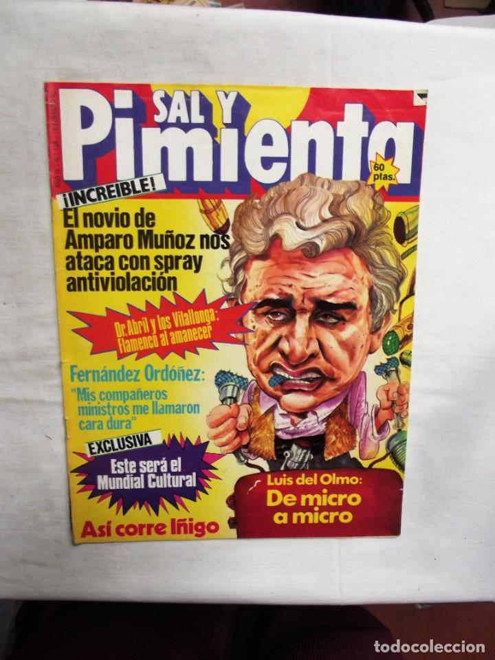 Coleccionismo de revistas y peri&oacute;dicos: REVISTA SAL Y PIMENTA N&ordm; 124 FEBRERO DE 1982