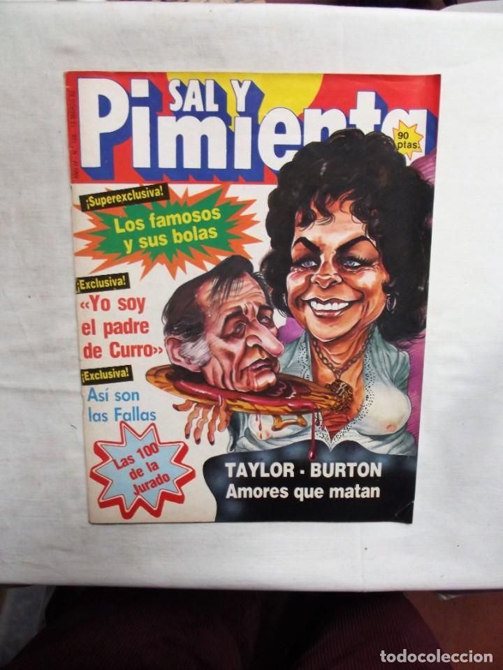 Coleccionismo de revistas y peri&oacute;dicos: REVISTA SAL Y PIMENTA N&ordm; 128 MARZO DE 1982