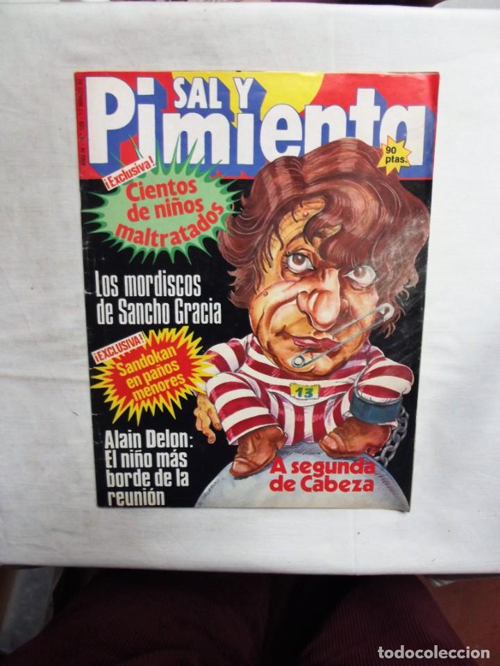 Coleccionismo de revistas y peri&oacute;dicos: REVISTA SAL Y PIMENTA N&ordm; 129 MARZO DE 1982