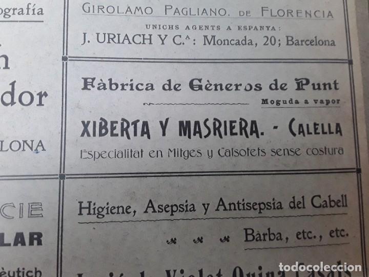 Collezionismo di Riviste e Giornali: FABRICA GENERES PUNT XIBERTA Y MASRIERA CALELLA FABRICA SOMMIERS LA MARTINENSE LLUIS MARTIN BARCELO