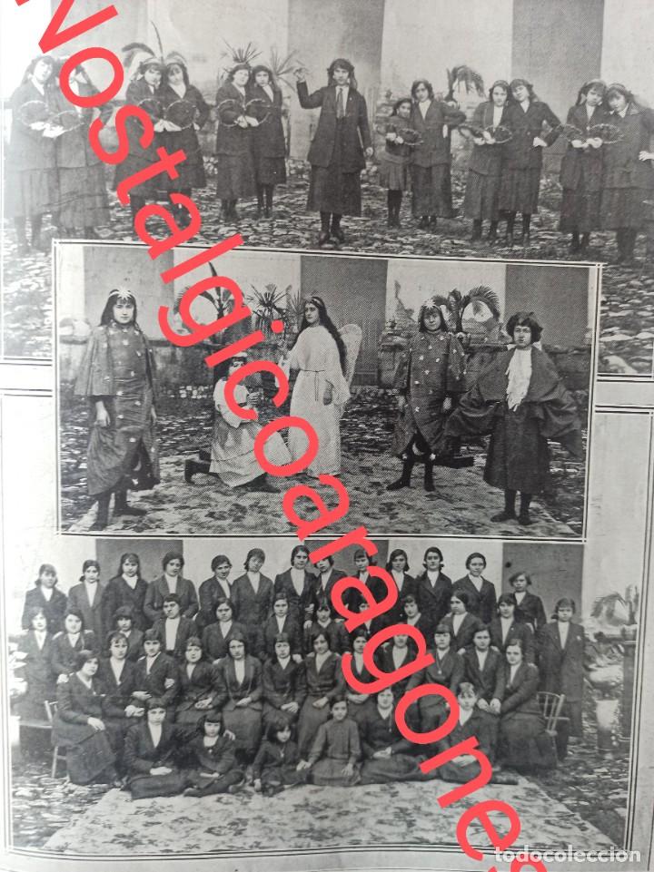 Sammeln von Zeitschriften und Zeitungen: Col&eacute;gio Religiosas Santa Teresa de Pamplona fiesta Obispo Foto revista 1915