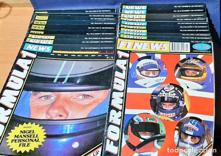 Coleccionismo de Revistas y Peri&oacute;dicos: 20 revistas F1 News Formula 1