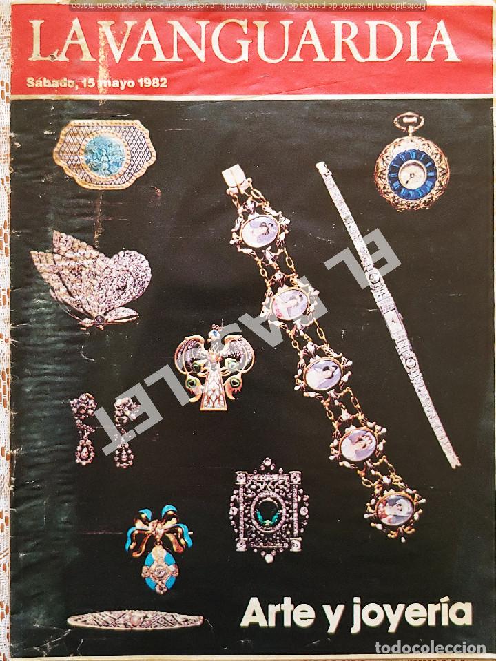 Coleccionismo de revistas y peri&oacute;dicos: ANTIG&Uuml;A REVISTA - LA VANGUARDIA ARTE Y JOYERIA - MAYO 1982