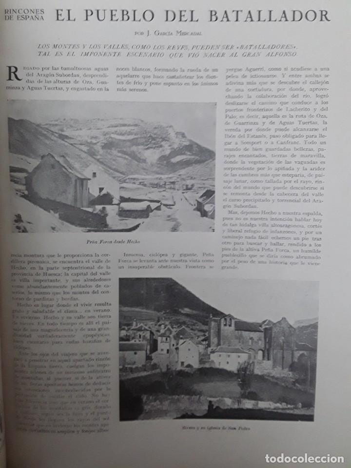 Collezionismo di Riviste e Giornali: VALLE DEL HECHO HUESCA SIRESA PE&Ntilde;A FORCA / HISTORIETAS DE BARRADAS EL TATUAJE MILAGROSO A&Ntilde;O 1926