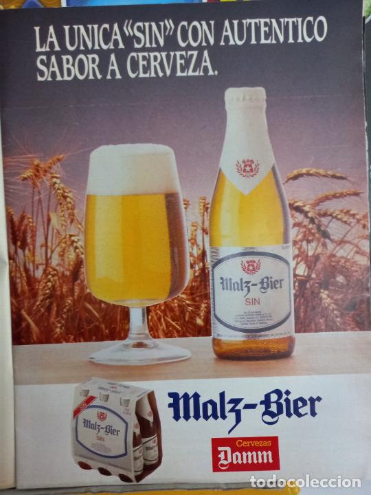 Coleccionismo de revistas y peri&oacute;dicos: ANUNCIO CERVEZAS DAMM MALZ BIER