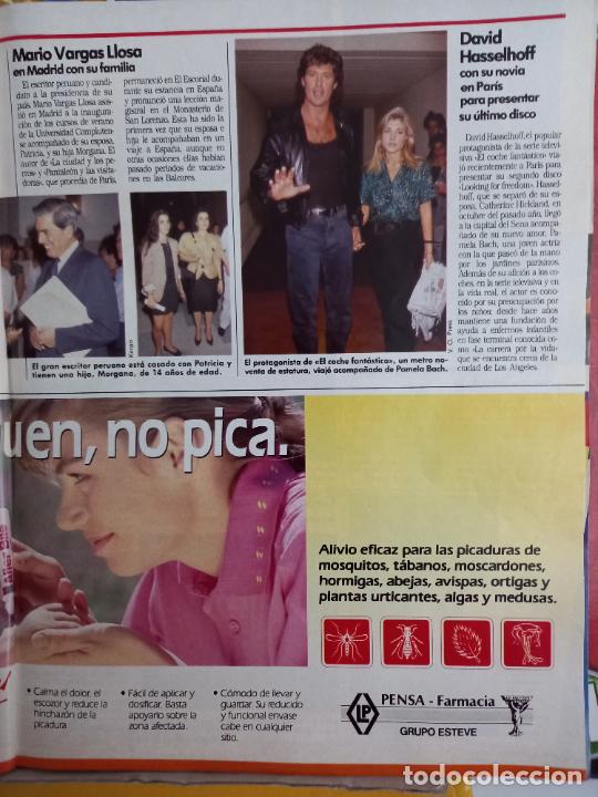 Coleccionismo de Revistas y Peri&oacute;dicos: david hasselhoff EL COCHE FANTASTICO MARIO VARGAS LLOSA