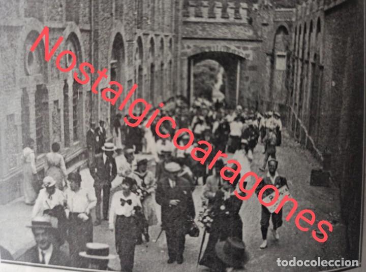 Coleccionismo de revistas y peri&oacute;dicos: Visita Montserrat Patronato N Sra Pompeya Foto revista 1915