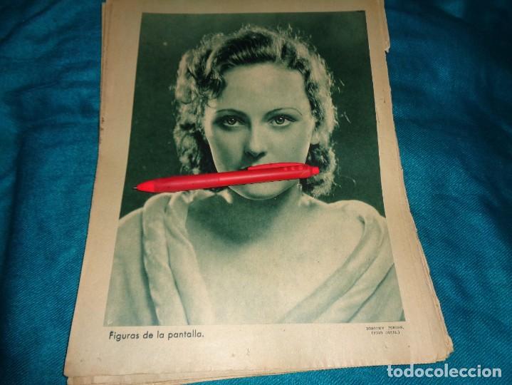 Coleccionismo de Revistas y Peri&oacute;dicos: RECORTE : FIGURAS DE LA PANTALLA : DOROTHY JORDAN. ABC, JUNIO 1933