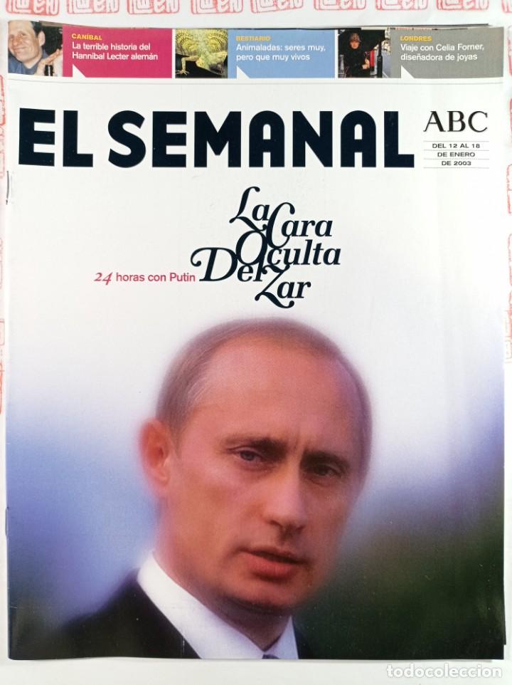 Coleccionismo de Revistas y Peri&oacute;dicos: El Semanal ABC enero 2003