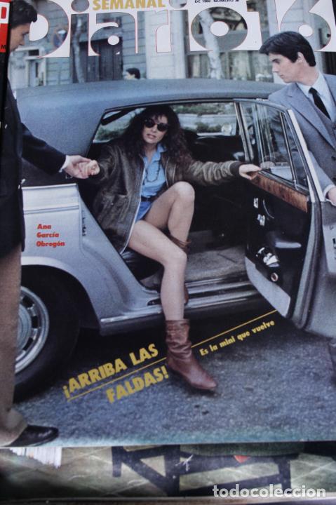 Coleccionismo de revistas y peri&oacute;dicos: SEMANAL DIARIO 16 ANA OBREGON ANACORETAS AURORA BAUTISTA TINA SAINZ ALBERTO CORTES 1982