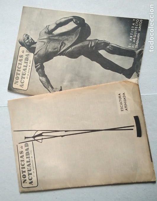 Coleccionismo de revistas y peri&oacute;dicos: United States Information Service USIS: Noticias de Actualidad x 2: 17 set 1956, 10 junio 1957