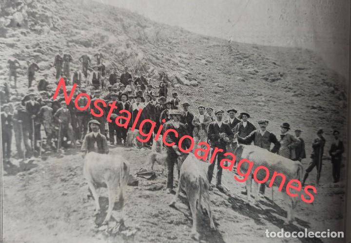 Coleccionismo de revistas y peri&oacute;dicos: Isaba Urzainqui Garde valle Roncal Navarra tres vacas piedra San Mart&iacute;n Foto revista 1915