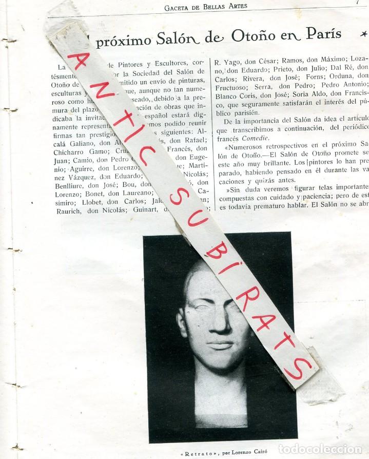 Collectionnisme de Revues et Journaux: REVISTA A&Ntilde;O 1926 RODIN VIGILIO BLANCO LORENZO CAIRO LORENZO AGUIRRE JOSE BOU CHICHARRO GAMO GUINARD