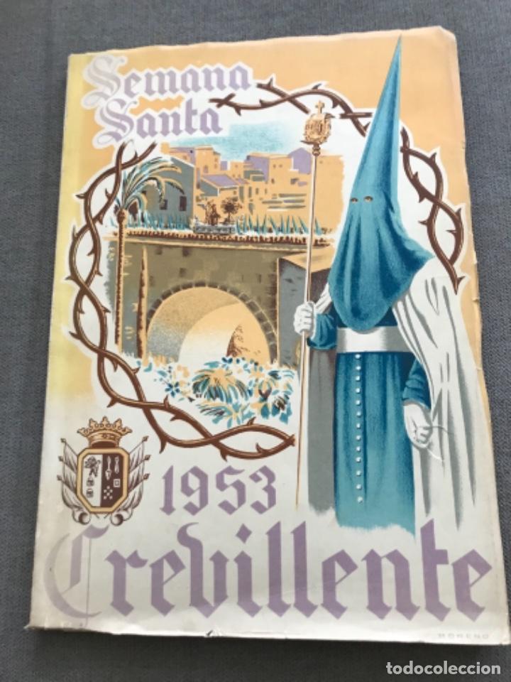Coleccionismo de Revistas y Peri&oacute;dicos: Libro revista Semana Santa Crevillente 1953 alicante