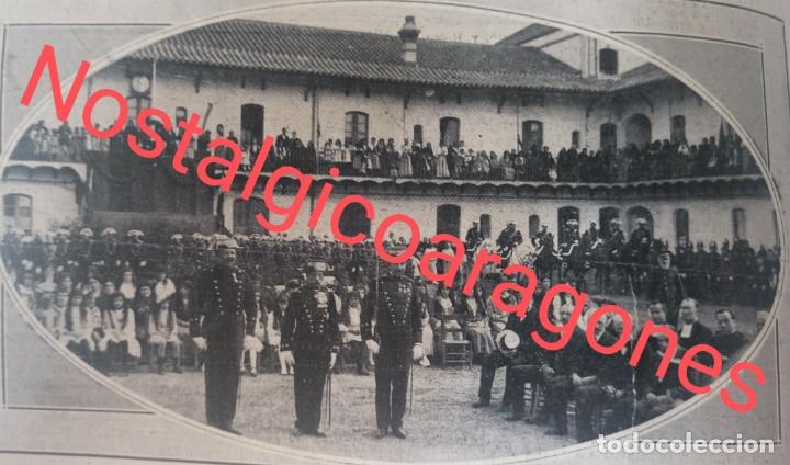 Coleccionismo de Revistas y Peri&oacute;dicos: Sabadell fiesta Virgen Pilar cuartel Guardia Civil Foto revista 1915