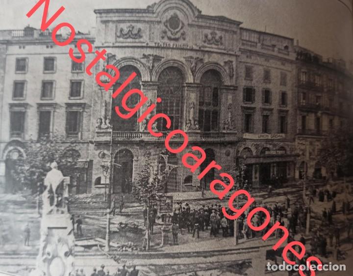 Sammeln von Zeitschriften und Zeitungen: Barcelona Incendio Teatro Principal Foto revista 1915