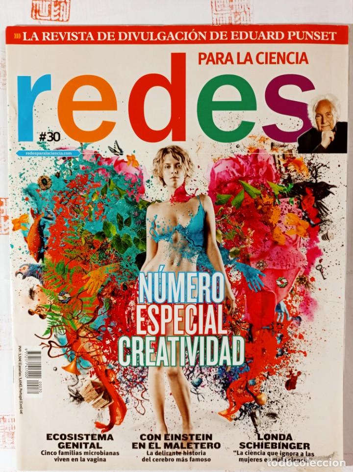 Coleccionismo de Revistas y Peri&oacute;dicos: Revista REDES Especial Creatividad; Einstein en el maletero, Schiebinger, ecosistema genital