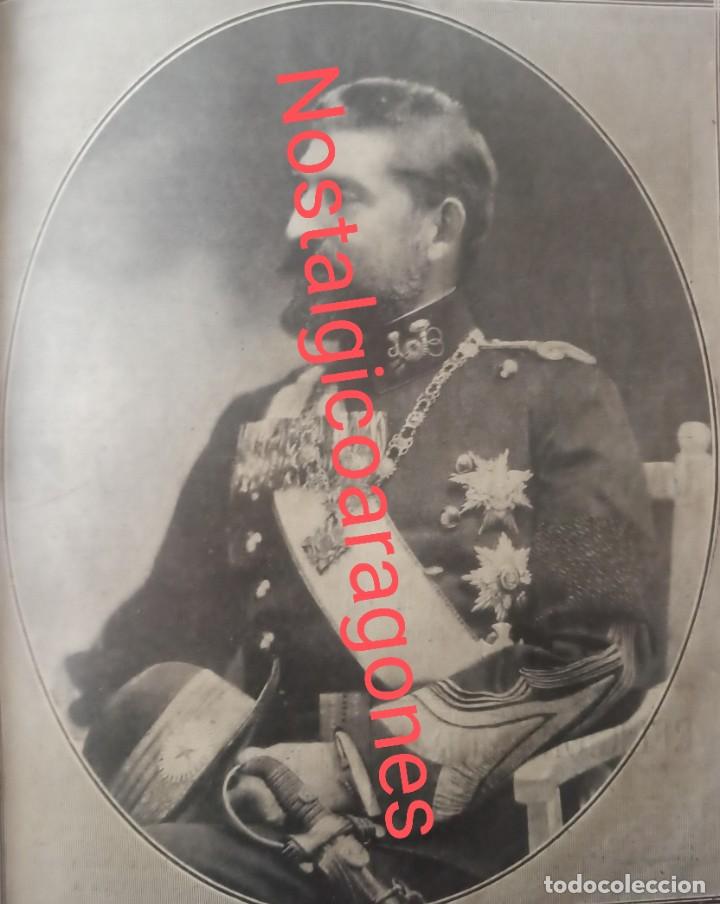 Sammeln von Zeitschriften und Zeitungen: Rey de Rumania Fernando I Foto revista 1915
