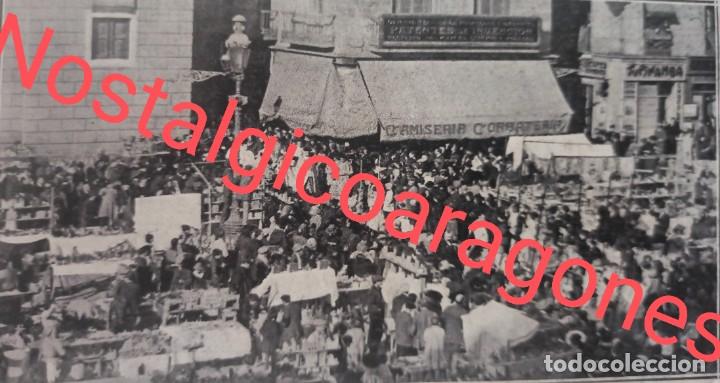 Collectionnisme de Revues et Journaux: Barcelona fiesta Inmaculada pza S Jaime Foto revista 1915
