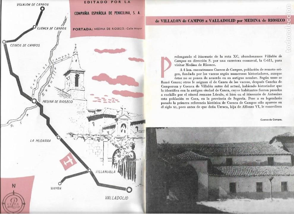 Coleccionismo de revistas y peri&oacute;dicos: A&Ntilde;OS 50 RUTA VILLALON DE CAMPOS VALLADOLID MEDINA DE RIOSECO CUENCA DE CAMPOS FARMACIA MEDICINA