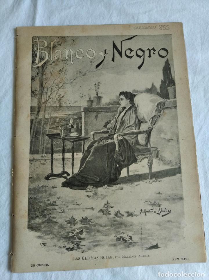 Collection Magazines and Newspapers: BLANCO Y NEGRO. N&ordm; 242. A&Ntilde;O 1895. LA CRISIS MINISTERIAL. LOS MINISTROS ENTRANTES. AGUST&Iacute;N QUEROL.