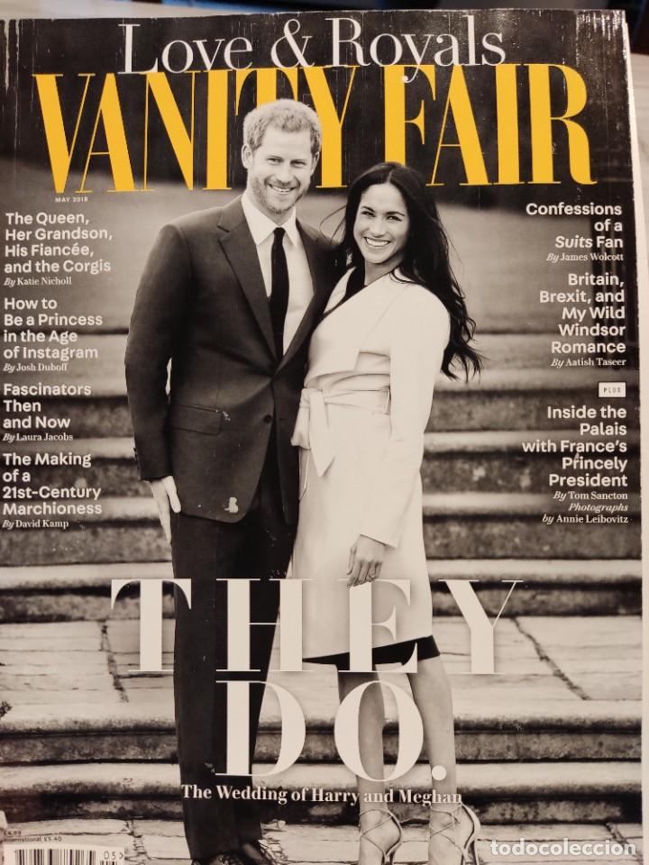 Collezionismo di Riviste e Giornali: revista vanity fair americana 694 may 2018 love & royals meghan markle Prince harry