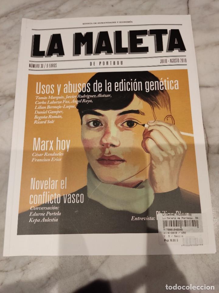 Coleccionismo de Revistas y Peri&oacute;dicos: Revista la maleta de portbou 30 busot de la edici&oacute;n gen&eacute;tica m&aacute;s hoy novelar el conflicto vasco