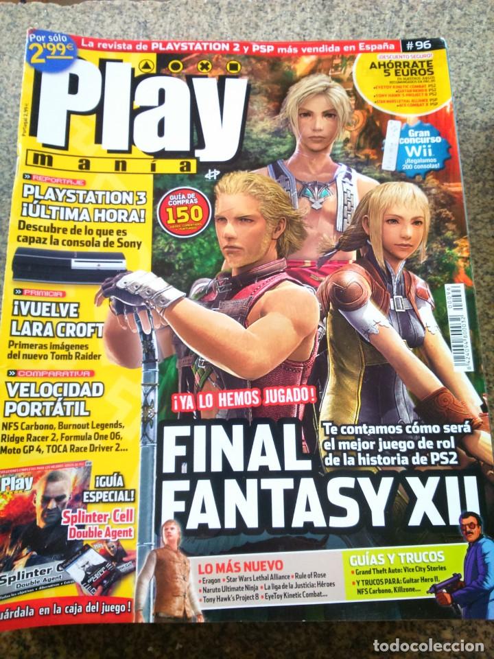 Coleccionismo de Revistas y Peri&oacute;dicos: REVISTA PLAY MANIA -- N&ordm; 96 -- FINAL FANTASY XII --