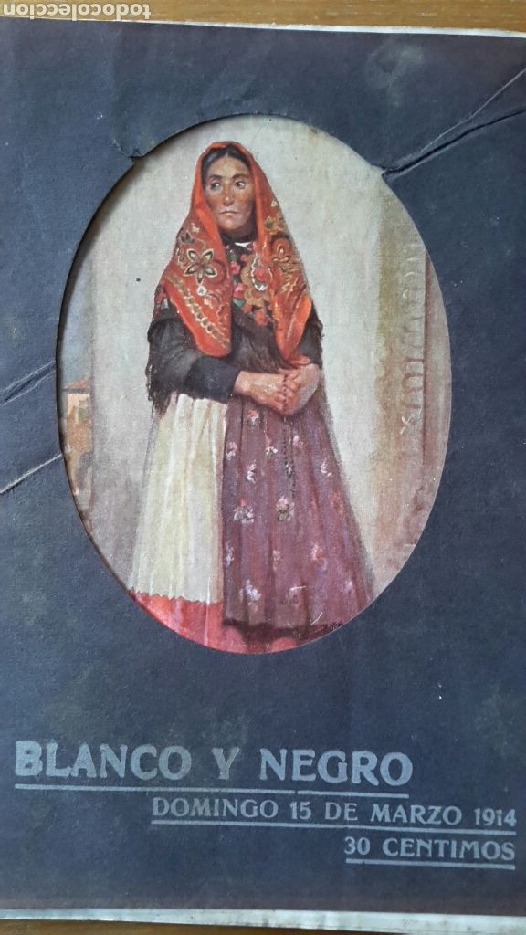 Coleccionismo de Revistas y Peri&oacute;dicos: Blanco y Negro. N&uacute;m. 1191. 15 marzo 1914. Baracaldo.