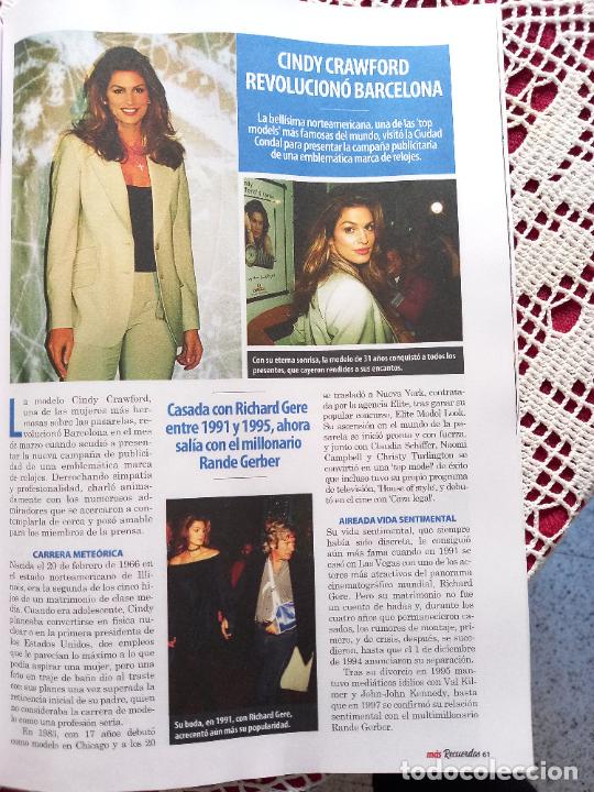 Sammeln von Zeitschriften und Zeitungen: CINDY CRAWFORD en barcelona richard gere