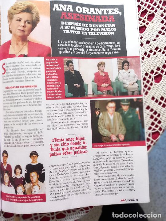 Sammeln von Zeitschriften und Zeitungen: el crimen de ana orantes