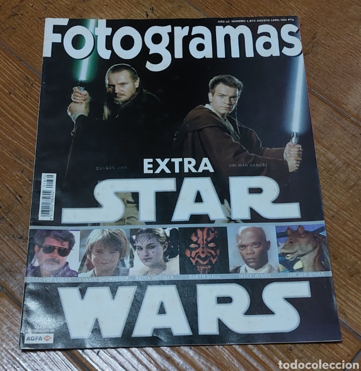 Coleccionismo de revistas y peri&oacute;dicos: Revista Fotogramas Star Wars