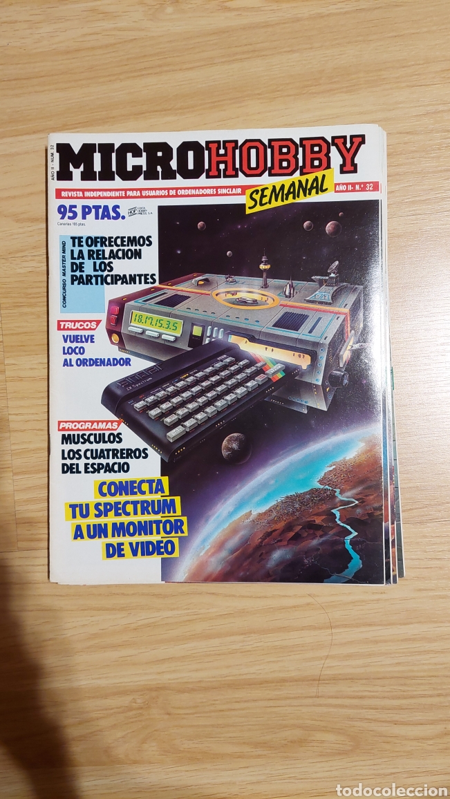 Coleccionismo de Revistas y Peri&oacute;dicos: Revista Microhobby A&ntilde;o 2 n&uacute;mero 32
