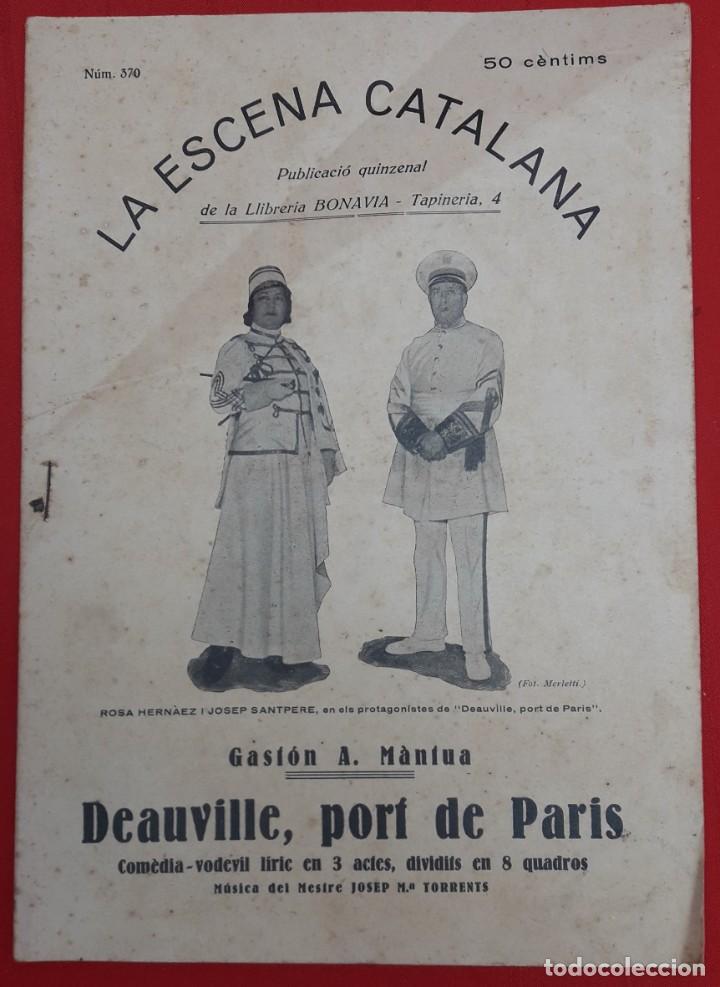 Collezionismo di Riviste e Giornali: La escena Catalana, N.&ordm; 370, 17 de diciembre de 1932