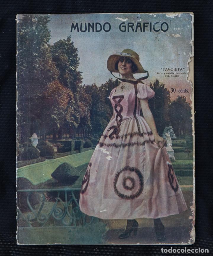 Coleccionismo de Revistas y Peri&oacute;dicos: Mundo gr&aacute;fico (Favorita)