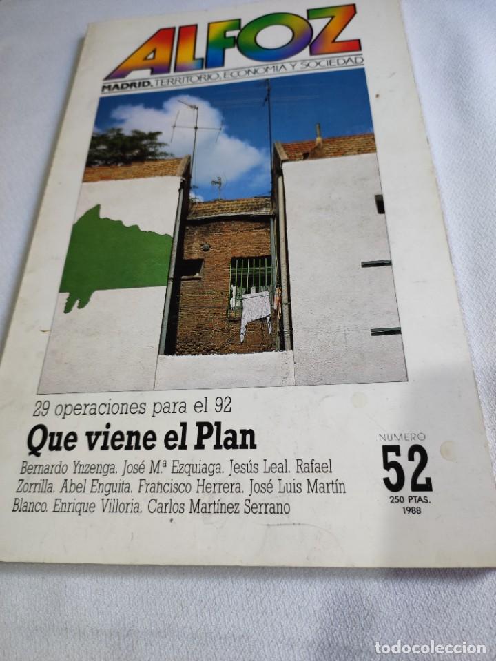 Coleccionismo de revistas y peri&oacute;dicos: Alfoz. Madrid. Territorio, econom&iacute;a y sociedad N. 52