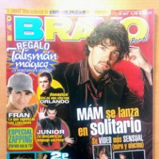 Coleccionismo de Revistas y Periódicos: REVISTA BRAVO Nº 207 FRAN PEREA- MAM- ANDY & LUCAS - UPA DANCE- LOS CAÑOS- ROSA- BEYONCE