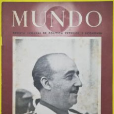 Coleccionismo de Revistas y Periódicos: MUNDO - 1941- FRANCO - PENINSULA CRIMEA - CONQUISTA DE KIEV - OTRAS INFORMACIONES,VER SUMARIO - PJRB