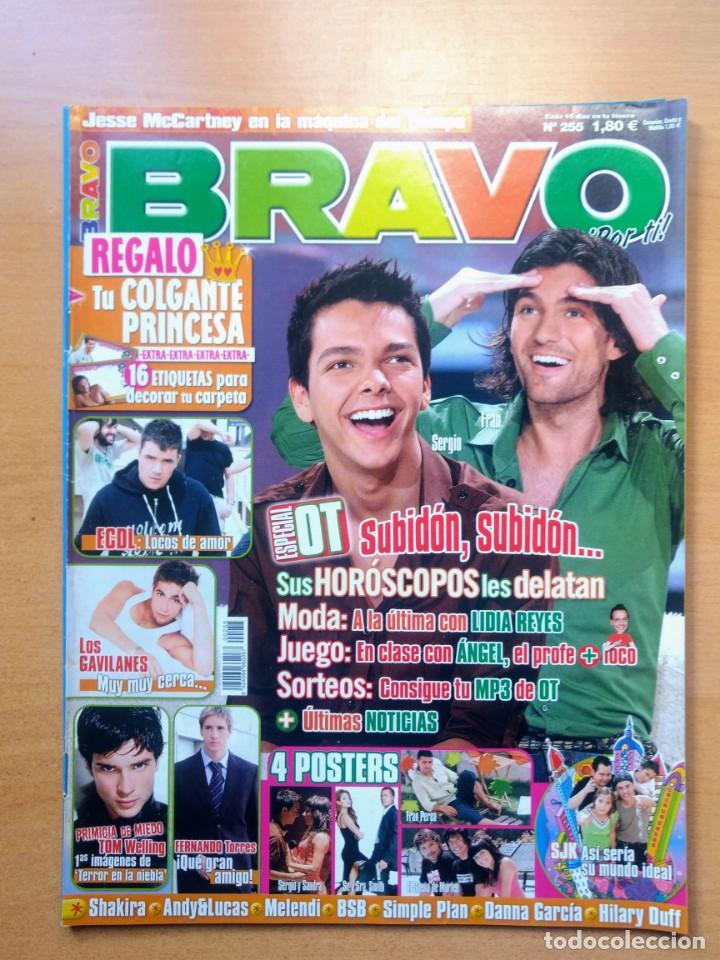 Coleccionismo de revistas y peri&oacute;dicos: REVISTA BRAVO N&ordm; 255 EL CANTO DEL LOCO- OT- BUSTAMANTE- ANDY & LUCAS- EL SUE&Ntilde;O DE MORFEO + POSTER