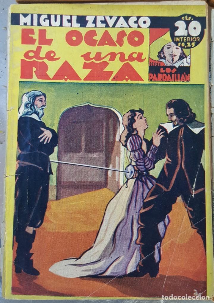 Colecionismo de Revistas e Jornais: 1933 MIGUEL ZEVACO SERIE LOS PARDAILLAN # 132 EL OCASO DE UNA RAZA EDITORIAL TOR BUEN ESTADO