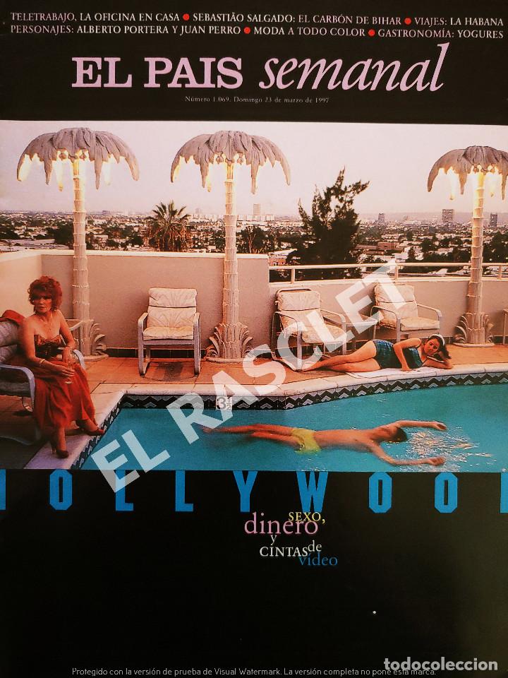 Coleccionismo de Revistas y Peri&oacute;dicos: ANTIG&Uuml;A REVISTA -EL PAIS SEMANAL - HOLLYWOOD