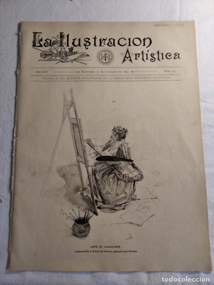 Collection Magazines and Newspapers: LA ILUSTRACI&Oacute;N ART&Iacute;STICA. N&ordm; 673. A&Ntilde;O 1894. ALEJANDRO III. EJ&Eacute;RCITO JAPON&Eacute;S. DOCTOR LEYDEN. EJ&Eacute;RCITO