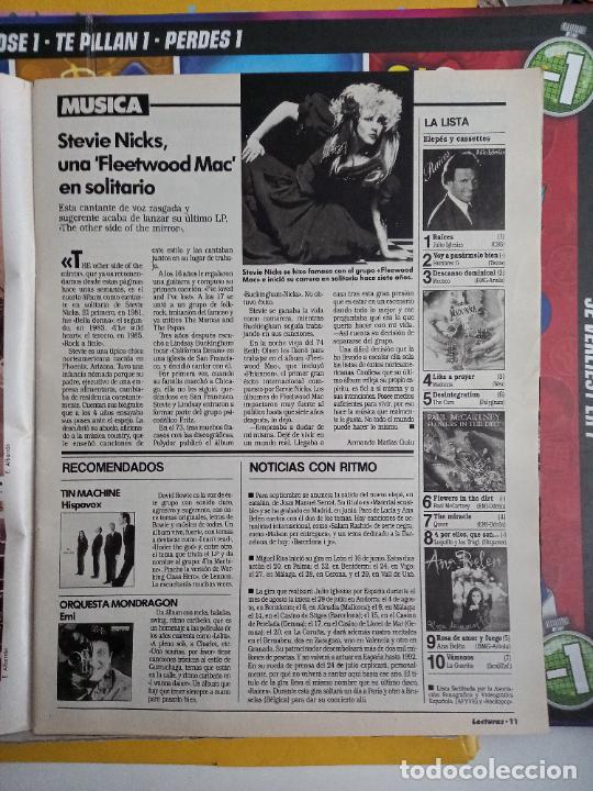 Coleccionismo de Revistas y Peri&oacute;dicos: STEVIE NICKS FLEEWOOD MAC MADONNA JULIO IGLESIAS TIN MACHINE PAUL MCCARTNEY ORQUESTA MONDRAGON ANA B