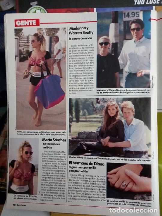 Coleccionismo de Revistas y Peri&oacute;dicos: MADONNA WARREN BEATTY MARTA SANCHEZ CHARLES ALTHROP VICTORIA LOCKWOOD