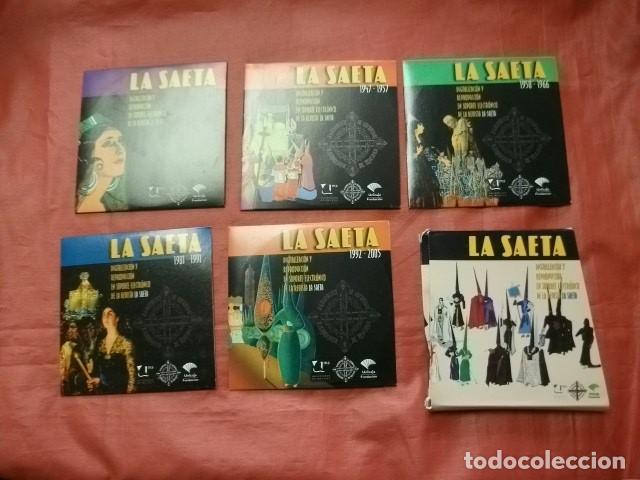 Coleccionismo de Revistas y Peri&oacute;dicos: LOTE DE 5 CD ROM REVISTA LA SAETA DIGITALIZACI&Oacute;N Y REPRODUCCI&Oacute;N (SEMANA SANTA DE M&Aacute;LAGA)