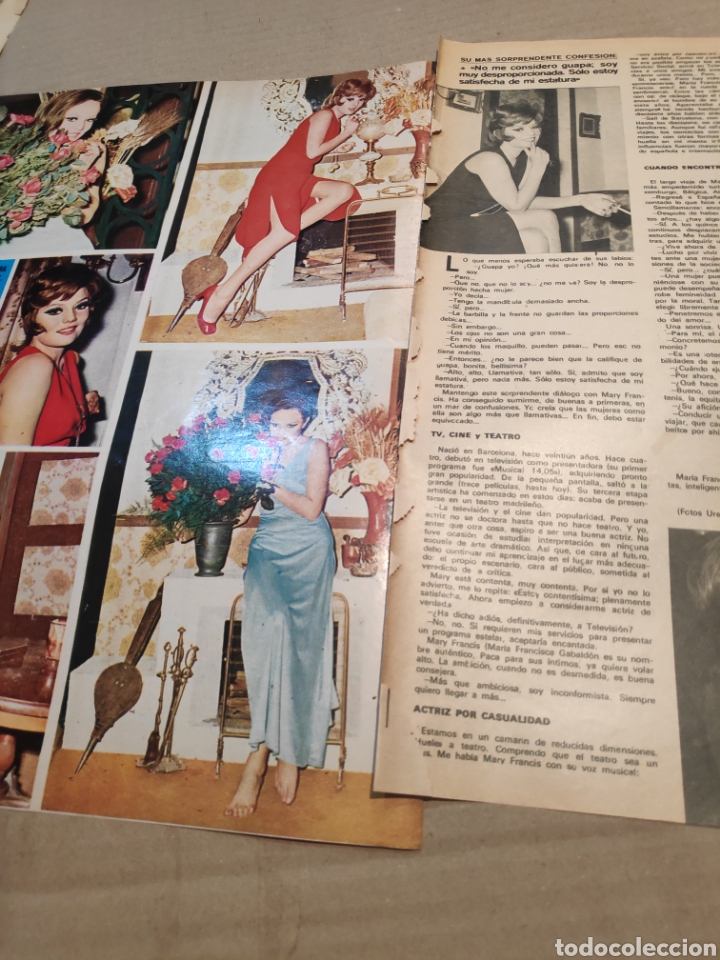 Collection Magazines and Newspapers: P RECORTE 2 HOJAS MARY FRANCIS PACA GABALDON