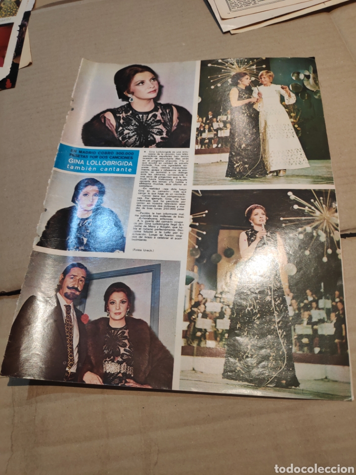 Collection Magazines and Newspapers: P RECORTE GINA LOLLOBRIGIDA